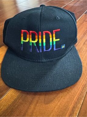 Black PRIDE Embroidered Snapback Hat